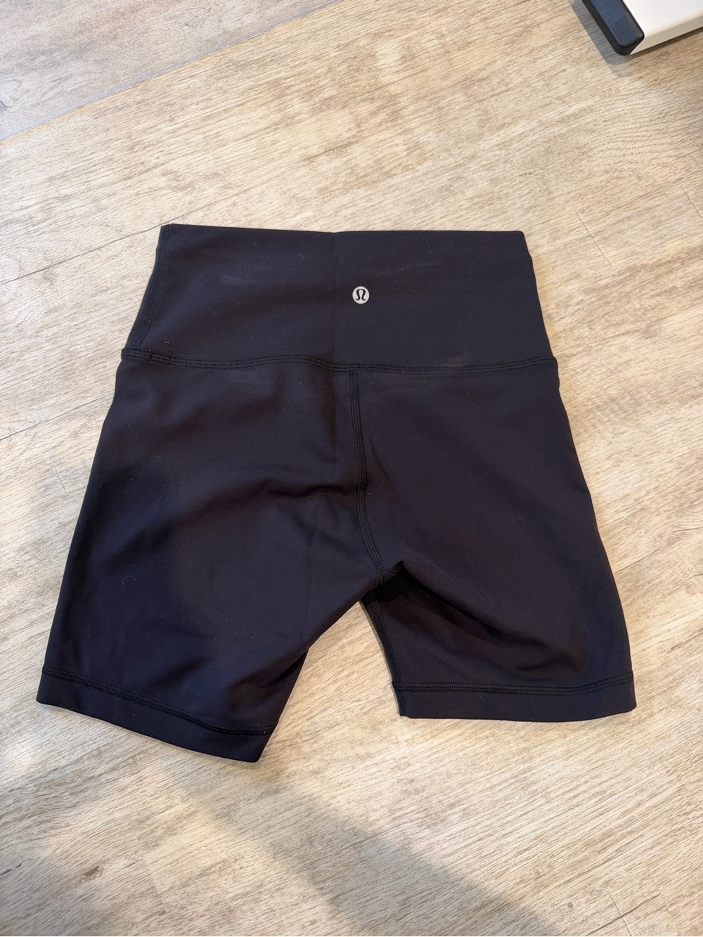 lululemon athletica Black High-Rise Bike Shorts